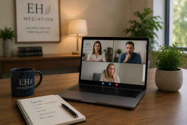 child access mediation Manchester online meeting.